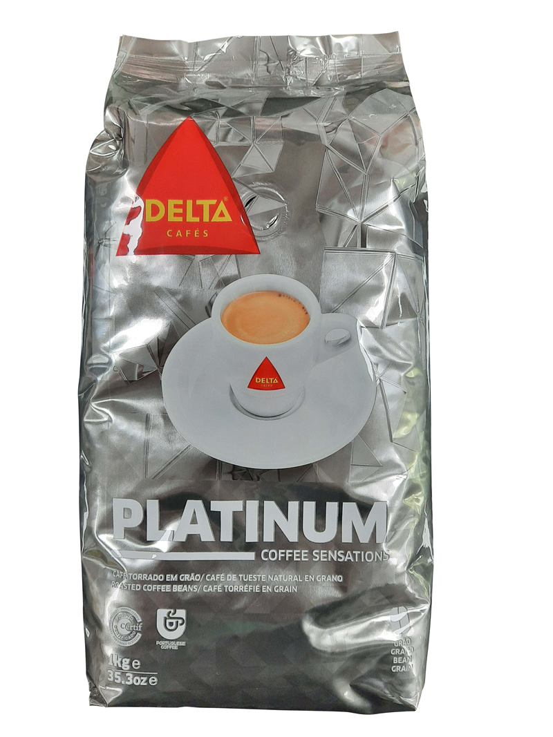 Delta café en grain Platinium